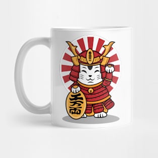 Maneki Samurai Mug